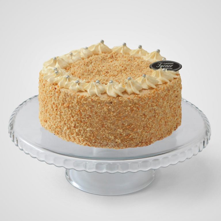 Tort orzechowy w ofercie Cukierni Tycner